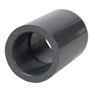 829 Schedule 80 PVC Fittings Coupling Connector 1" - Picture 1 of 12