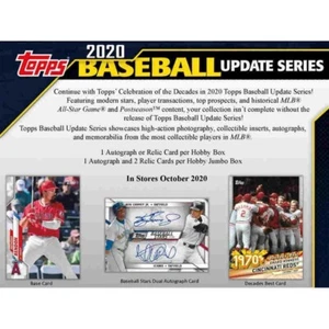 2020 TOPPS UPDATE SERIES BASEBALL HTA JUMBO FACTORY sealed NEW  20TOBUS-J - Picture 1 of 1