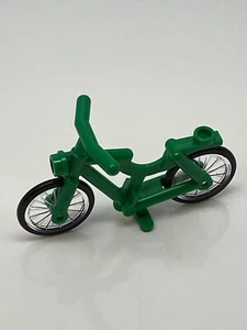 Lego Green Minifigure Bicycle Riding Brand New - Picture 1 of 1