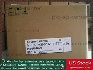 US Free TAX New Panasonic Servo Drive MFDHTA390CA1 - Picture 1 of 3
