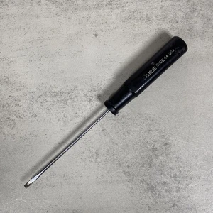 Snap-on Tools USA SSDE44 7" Precision Electrical Slotted Thin Screwdriver Black - Picture 1 of 8