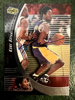 KOBE BRYANT 1999 99 UD IONIX SIGNED AUTOGRAPH CARD HOF AUTO LAKERS - Image 1 of 2