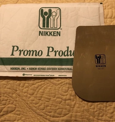 NIKKEN KENKO ЗОЛОТОЙ НАЗАД FLEX ПРОМО ПОДУШЕЧКА МАГНИТ #1447 - ДИЛЕРЫ ДЕМО ХОРОШЕЕ СОСТОЯНИЕ ТОВАРА - Изображение 1 из 3