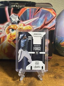 2022 Panini Absolute - Rookie Force Curtis Terry #RF-CT /299 (MEM, RC) - Picture 1 of 2