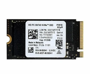 WD SN740 M.2 1TB 2242 NVMe PCIe Gen 4x4 SSD - Afbeelding 1 van 1