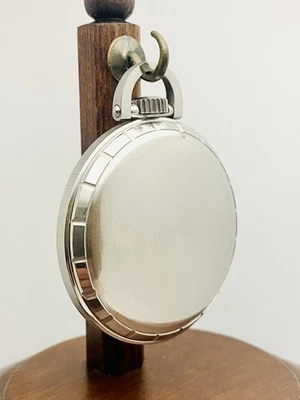 Caja Reloj Bolsillo Hamilton Watch Co Acero Inoxidable 16S en Buen Estado Foto 1 de 4