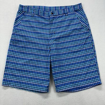 Шорты мужские Lululemon Athletica 36 синие клетчатые китайские разноцветные нейлоновые - Изображение 1 из 4