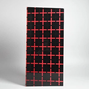 Vasa Velizar Mihich #1850 Lucite Acrilico 1981 Scultura Geometrica Op Art - Foto 1 di 10