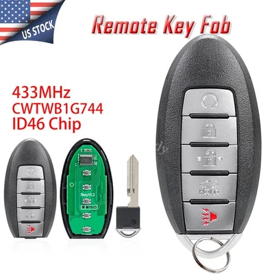 Para Nissan Armada Infiniti QX80 2017 2018 2019 2020 entrada sin llave mando a distancia Foto 1 de 4