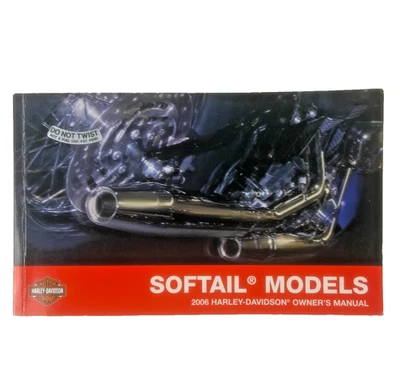 Harley-Davidson Softail Models 2006 manual del propietario 99469-06 ~ usada ~ muy buena Foto 1 de 4