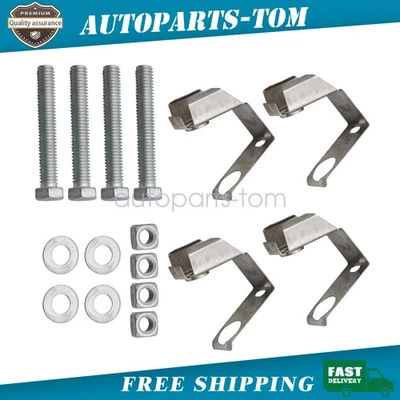 Paquete de 4 pernos de colector de escape kit de tuercas en U para Dodge Durango 2004-2024 Foto 1 de 4