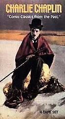 Charlie Chaplin: Comic Classics from the Past - 4-Pack (VHS, 2001)