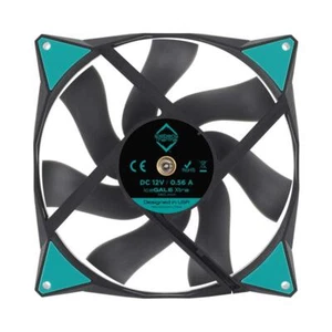 Iceberg Thermal ICEGALE14-C0B IceGale - Gehäuselüfter - 140 mm - 1600 U/min - schwarz - Bild 1 von 3