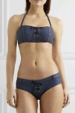L`AGENT BY Agent Provocateur  “SOPHIIA” Denim Lace Up Bikini Set, BNWT! RRP £115