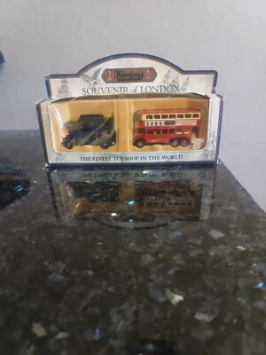 LLEDO Hamleys Brothers Die Cast English Taxi And Bus - Image 1 of 4