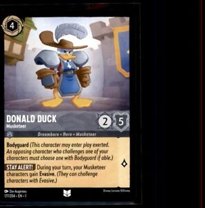 2023 Disney Lorcana - The First Chapter Donald Duck - Musketeer Uncommon #177