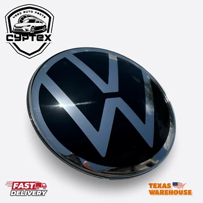 Volkswagen Golf R 2022-2024 2,0 L base A/T radar delantero emblema compatible OEM Foto 1 de 4