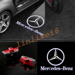 2pc No fading Car Door LED Light Shadow Projector For MB C-Class W204 2007-2014 - Picture 1 of 10