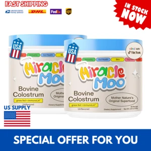 2 pack of Miracle Moo Mother Natures Bovine Colostrum | SEALED | FREE SHIPPING - Picture 1 of 1