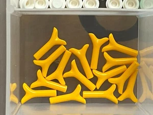LEGO Parts - Bright Light Orange Carrot Top / Twig - No 33183 - QTY 15 - Picture 1 of 1