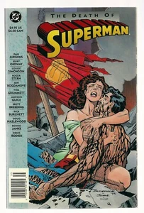 THE DEATH OF SUPERMAN  1993  1ST PRINTING   DC COMICS   EX+++   THICK - Imagen 1 de 4