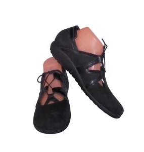 SHOES / SANDALS - NAOT - Leather - Black - Timu Ghilli - 42 - RRP $250 - Ex Cond - Picture 1 of 6