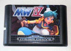 *PAL Version* Monster World IV 4 English Game For Sega Mega Drive - Picture 1 of 2