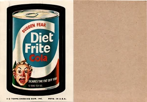 1975 Topps, Wacky Packs Sitickers, Diet Frite Cola (B56) - Picture 1 of 1