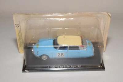 WW 1:43 ALTAYA IXO CITROEN ID 19 DS RALLYE LEGE SOFIA LIEGE RALLY BLU MIB - Immagine 1 di 3