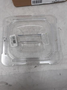 Vigor 247FP16HCL Tamaño 1/6 Tapa de Sartén de Alimentos Transparente con Mango | Lote de 4 - Imagen 1 de 5