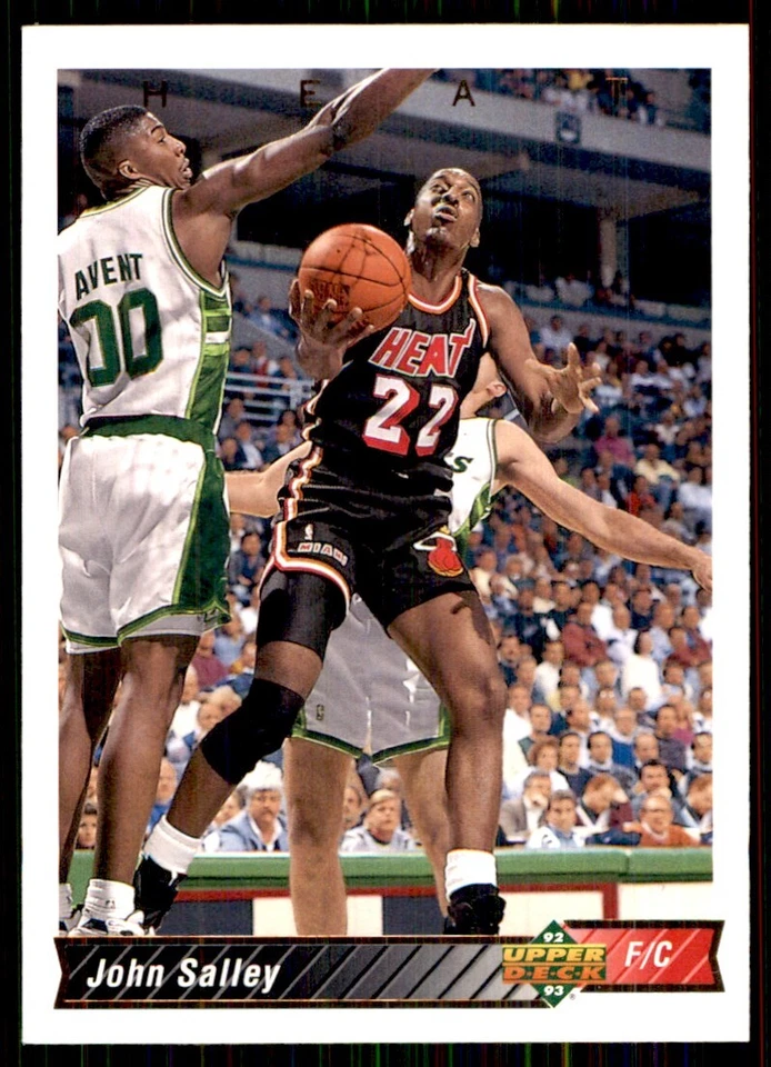 1992-93 Upper Deck John Salley Miami Heat #342 - Image 1 of 2