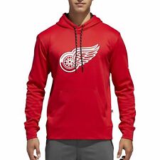 [Dn2544] Mens Adidas Nhl Detroit Red Wings Pullover Hoodie