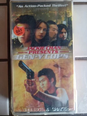 Gen-Y Cops [VHS] Jackie Chan's Ex-rental Clear Hardcase Paul Rudd - Imagem 1 de 3