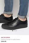 Fred Perry x George Cox Black Leather Sneakers Cork EU43 / UK9 / US10