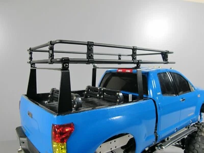 Metal Luggage Cargo Rear Bed Roof Rack Toy Tamiya R/C 1/10 Toyota Tundra Truck - Image 1 of 4