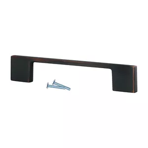 5x Modern Tele 3-3/4" Brushed Oil-Rubbed Bronze Cabinet Handle Pull P231696BORB - Bild 1 von 6