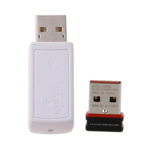 New Usb Receiver Wireless Dongle Receiver USB Adapter for Logitech Mouse Connect - Picture 1 of 11