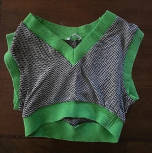 juniors small short sleeve sweater vest - Picture 1 of 1