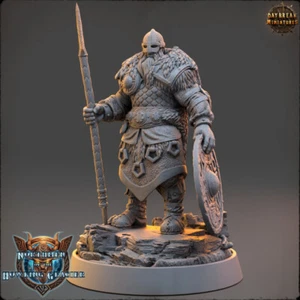 Daybreak Miniatures Northmen of the Howling Oddalf - Guerrero Vikingo - Imagen 1 de 3
