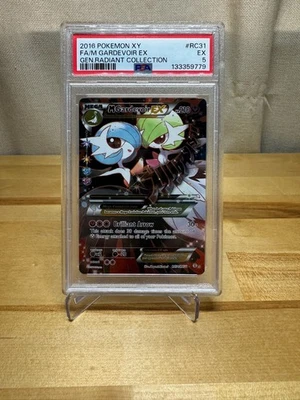 2016 Pokemon XY Radiant Collection Gardevoir EX PSA 5 RC31 - Image 1 of 2