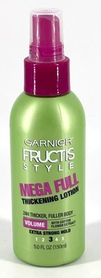 Loción espesante completa Garnier Fructis Style Mega 5,0 oz - sujeción extra fuerte Foto 1 de 2