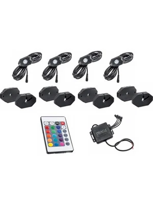 Oracle Lighting LED Light Assembly Rock Light Kit Multi-Color Blueto (5818-333) - Image 1 of 4