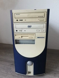 Medion PC MT5 MED MT 46 Pentium III 1000MHz CPU 512MB Ram Vintage PC # 251 - Afbeelding 1 van 18