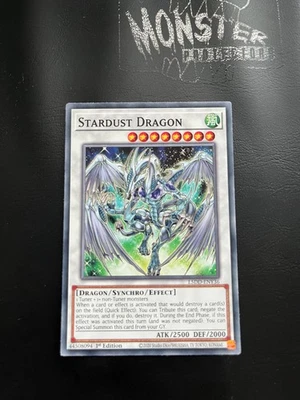 YUGIOH STARDUST DRAGON COMMON L5DD-ENY36 1ST EDITION - Image 1 of 2