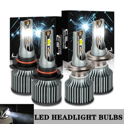 For Hyundai Ioniq 2017-2020 Combo LED Headlight High&Low Beam Bulbs 6000K 4PCS - Image 1 of 4