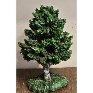 Vintage 4" Resin Small Village Christmas Tree - Picture 1 of 4