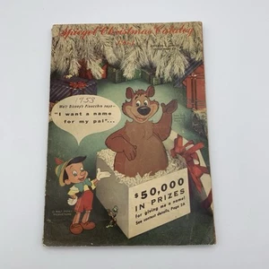 Vintage 1953 Spiegel Weihnachtskatalog Pinocchio Cover Bestellformulare saubere Seiten - Bild 1 von 14