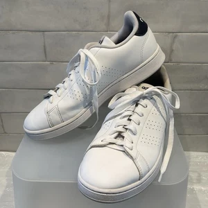 Adidas Men’s Advantage 2.0 Sneakers Shoes White Size 8.5 - Picture 1 of 6