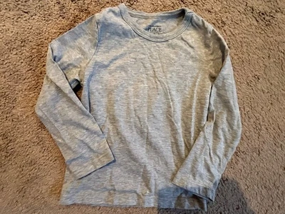 THE CHILDREN’S PLACE Toddler Boy’s 2T Long-Sleeve Gray T-Shirt - Image 1 of 3
