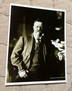 1910 Präsident Theodore Roosevelt Foto 8x10 Hochglanz s/w - Bild 1 von 1